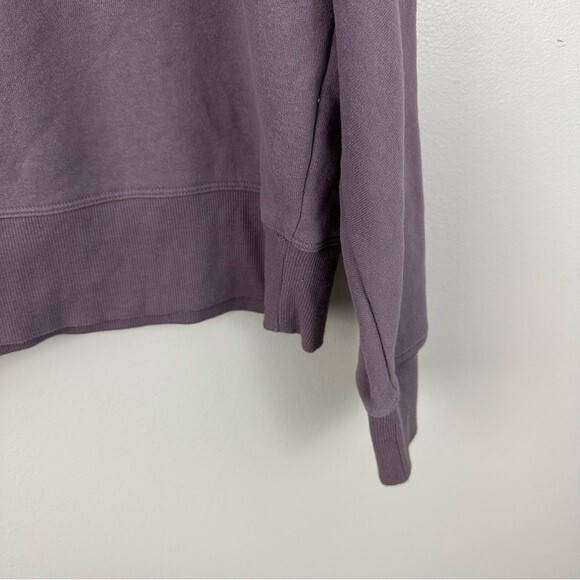 Calvin Klein Performance Purple Mock Neck Sweatshirt Size Large - Picture 10 of 13